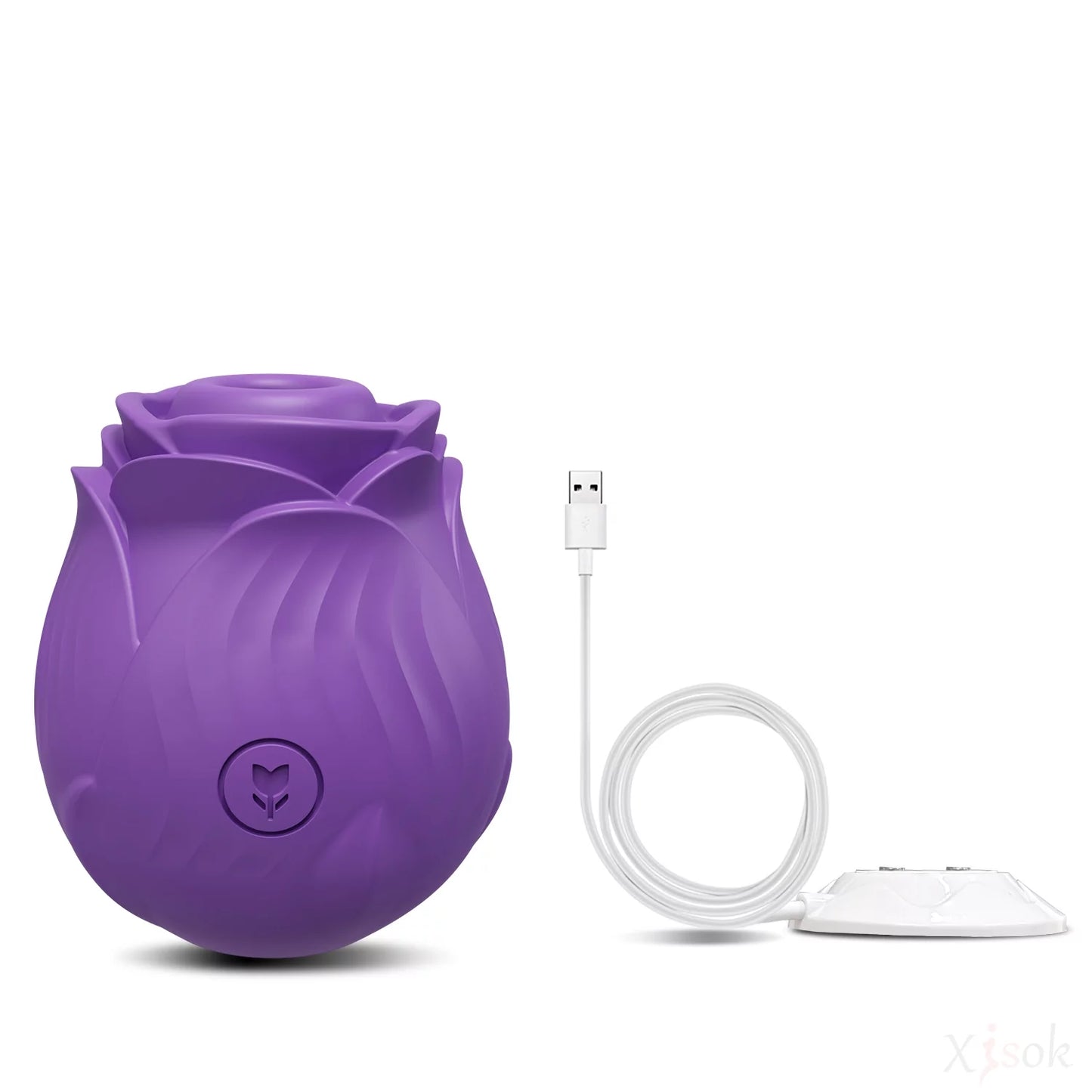 BlissTouch 3X™ – Rose Clitoral Sucking & Tongue Vibrator (Waterproof, Silent)
