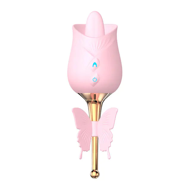 Rosa Intensa – Placer Triple con Succión y Vibración