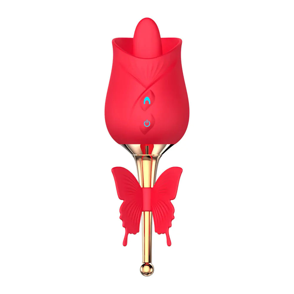 Rosa Intensa – Placer Triple con Succión y Vibración